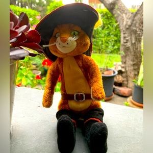 Ty Cat in boots Beanie baby #23